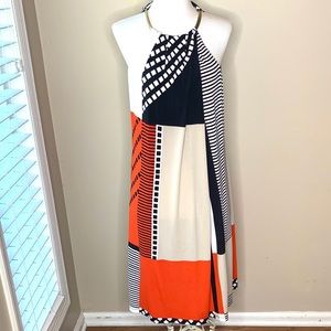 Calvin Klein halter shift dress